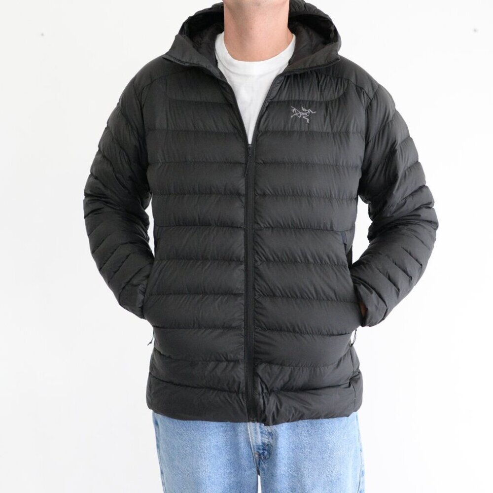 Arc'teryx Black Puffer Jacket